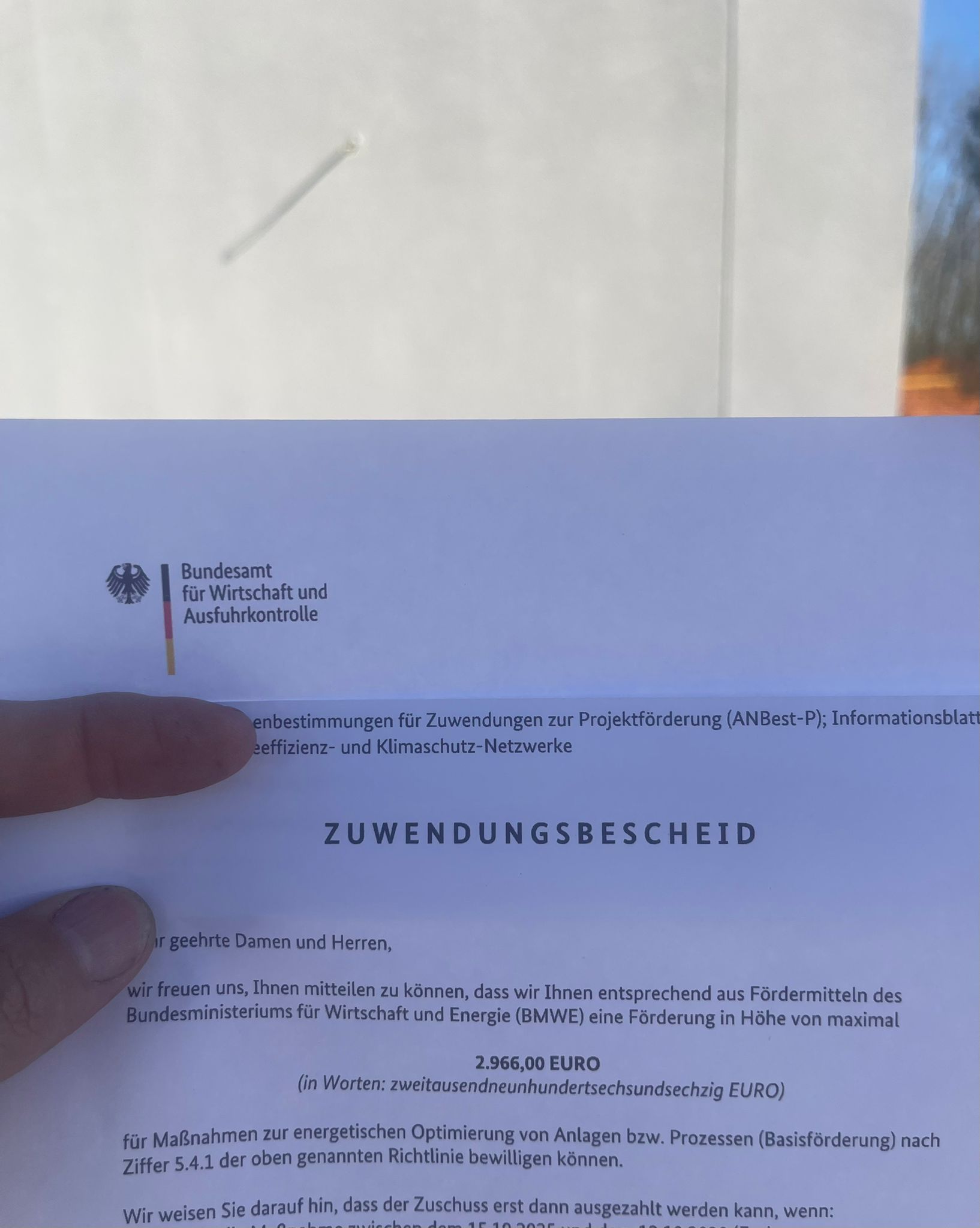 Förderung